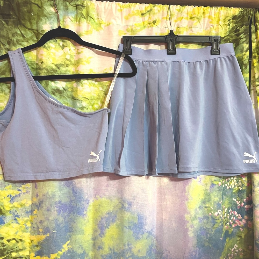 PUMA Tennis Skirt Set 🎾🧢👟